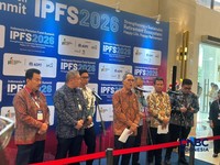 Kepala Eksekutif Pengawas Perasuransian, Penjaminan dan Dana Pensiun OJK, Ogi Prastomiyono di IPFS 2026, Balai Kartini, Jakarta Selatan, Jumat (25/9/2026). (CNBC IndonesiaZafnya)