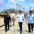 Ketua DPD RI, Sultan B. Najamudin, beserta rombongan didampingi oleh Kepala Otorita IKN, Basuki Hadimuljono, beserta jajaran meninjau langsung Kawasan Legislatif di Ibu Kota Nusantara (IKN), Penajam Paser Utara, Kalimantan Timur,  Selasa (22/09/2026)