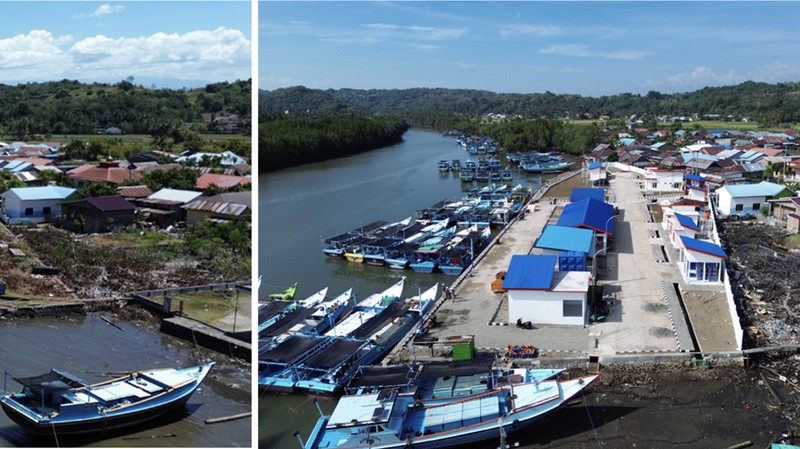 Pemandangan Pelabuhan Tongke-tongke di Kabupaten Sinjai, Sulawesi Selatan, kini mengalami perubahan signifikan.