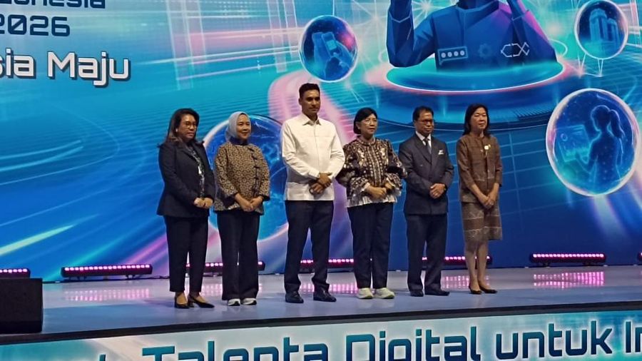 Penandatanganan MoU antara Bank Indonesia dan Banco Central de Timor-Leste. (CNBC Indonesia/Robertus)