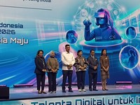 Penandatanganan MoU antara Bank Indonesia dan Banco Central de Timor-Leste. (CNBC Indonesia/Robertus)