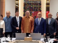 Pertemuan Danantara bersama CITIC Group di Jakarta. (Instagram/rosanroeslani)