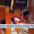 Prabowo Video Call Tim Bulu Tangkis, Apresiasi Perolehan Medali