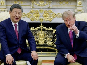 Kala Trump dan Xi Jinping Saling Lempar Pujian hingga Tukar Hadiah