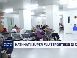 Super Flu Terdeteksi di 13 Provinsi RI