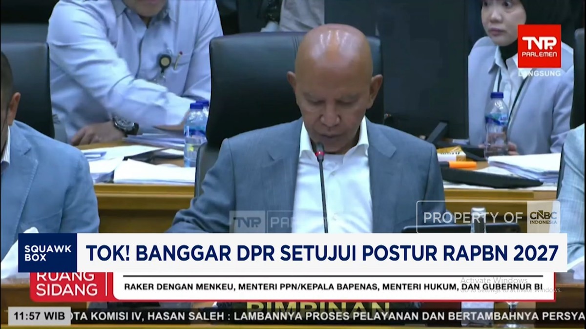 Video: Tok! Banggar DPR Setujui Postur APBN 2027