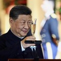 Chinese President Xi Jinping makes a toast during a state dinner held by US President Donald Trump at the White House in Washington, D.C., US, September 24, 2026. REUTERS/Evelyn Hockstein