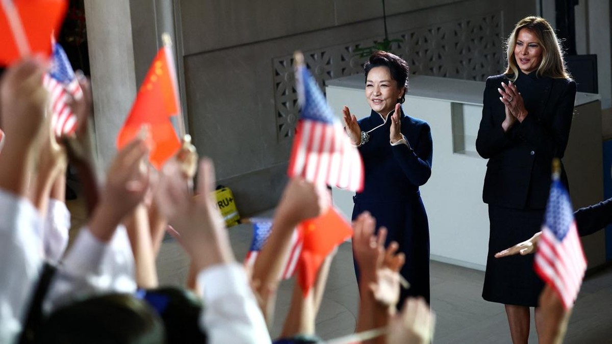 Potret Langka, Momen Istri Xi Jinping dan Trump "Nge-Date" Bareng 