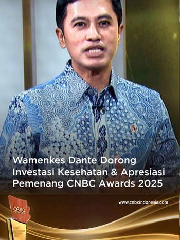 Wamenkes Dante Apresiasi Pemenang CNBC Awards: Best Healthcare