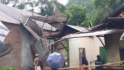Horor Hujan-Angin Kencang di Mamasa Rusak Rumah-Sekolah Saat Kemarau