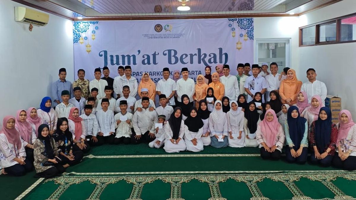 Lapas Narkotika Jakarta Undang Puluhan Anak Yatim, Salurkan Bansos — NadiKabar.com