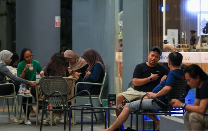 Suasana Malam di Kota IKN. (Humas Otorita IKN)