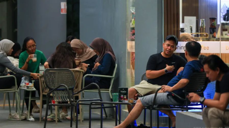 Suasana Malam di Kota IKN. (Humas Otorita IKN)