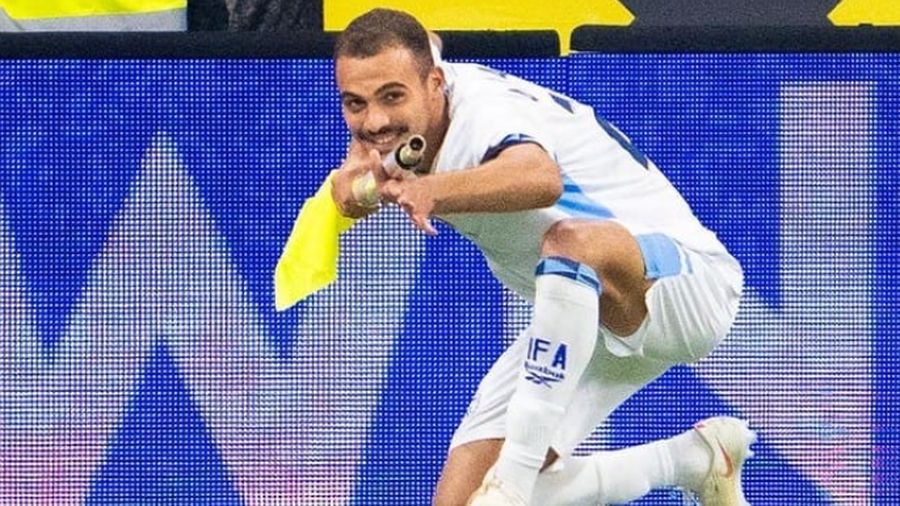 Timnas Israel, Sayed Abu Farchi (AFP)