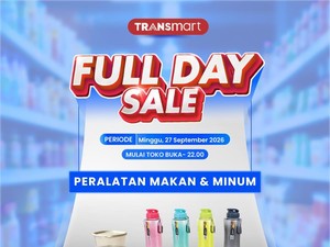 Tempat Bekal & Botol Minum Rp 12.000 di Transmart Full Day Sale