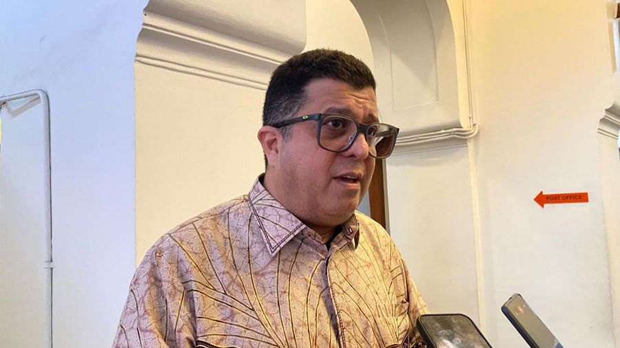 Direktur Eksekutif ATSI (Asosiasi Penyelenggara Telekomunikasi Seluruh Indoensia) Marwan O. (CNBC Indonesia/Novina Putri Bestari)