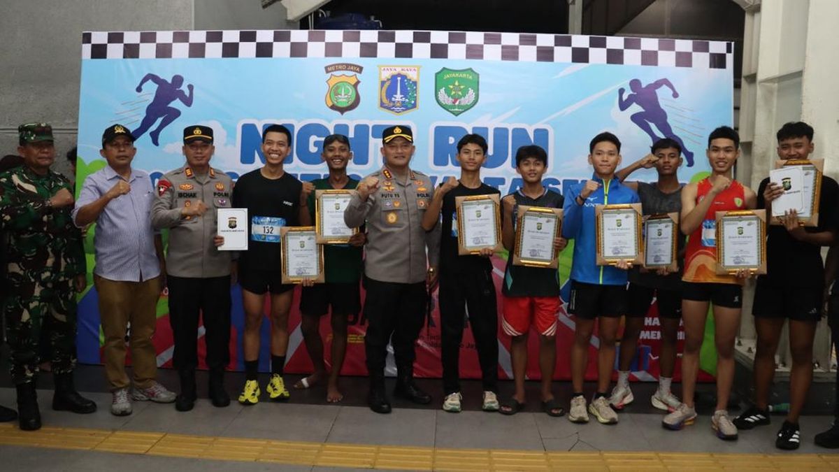 Fun Night Run Jaga Jakarta Digelar di Jaksel, Ajak Anak Muda Hindari Tawuran — NadiKabar.com