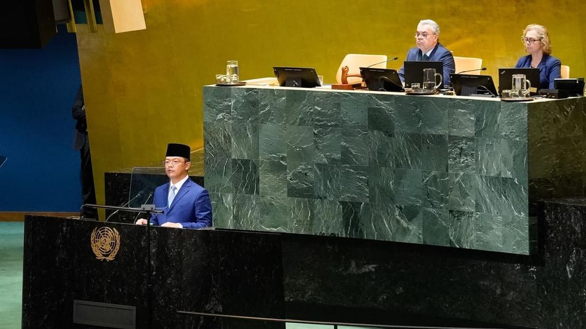 Menlu Sugiono Salam Lintas Agama di Sidang PBB, Para Delegasi Tepuk Tangan — NadiKabar.com