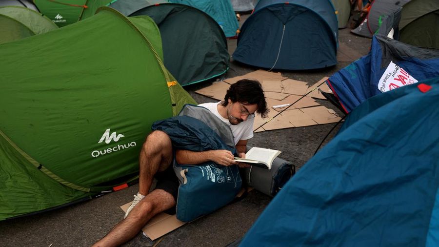 SPAIN-HOUSING/PROTEST