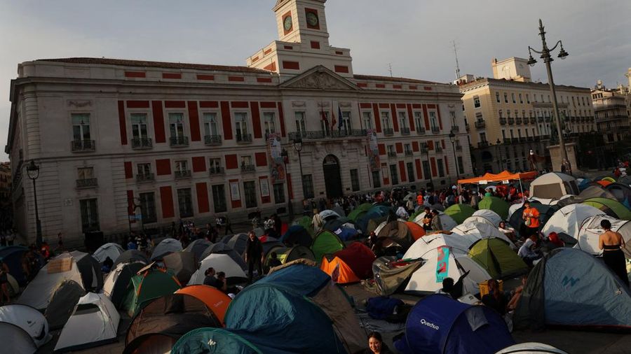 SPAIN-HOUSING/PROTEST