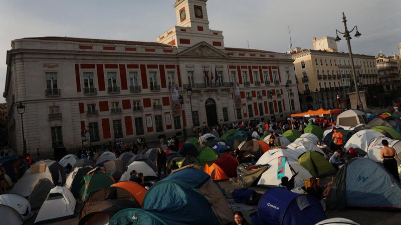 SPAIN-HOUSING/PROTEST