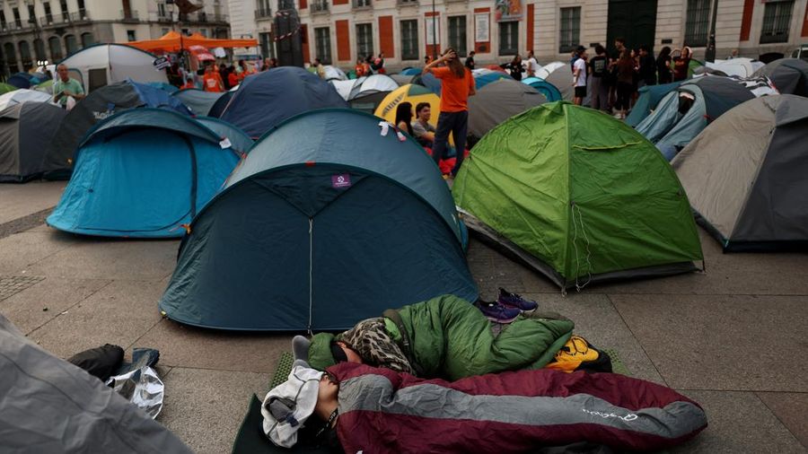 SPAIN-HOUSING/PROTEST