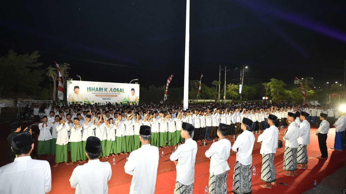 1.097 Peserta Ikuti Ikatan Seni Hadrah Indonesia Kolosal di Pasuruan — NadiKabar.com