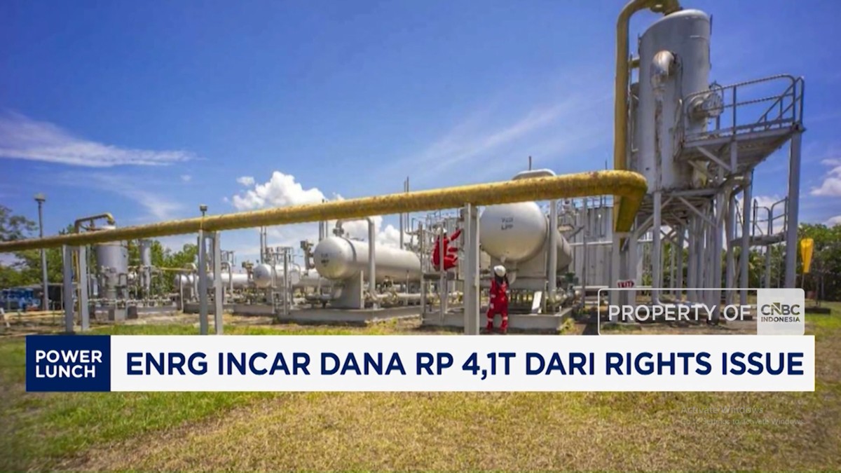 Video: ENRG Incar Dana Rp4,1 T dari Rights Issue