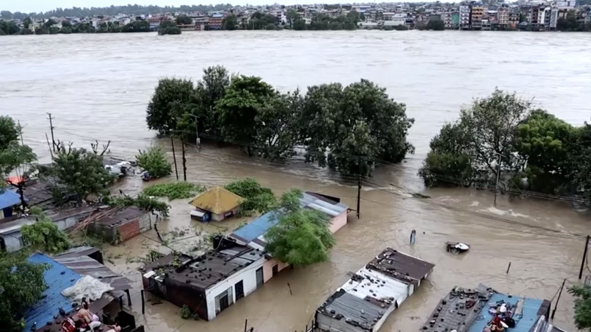Flash Floods and Landslides Hit India and Nepal, Dozens Dead