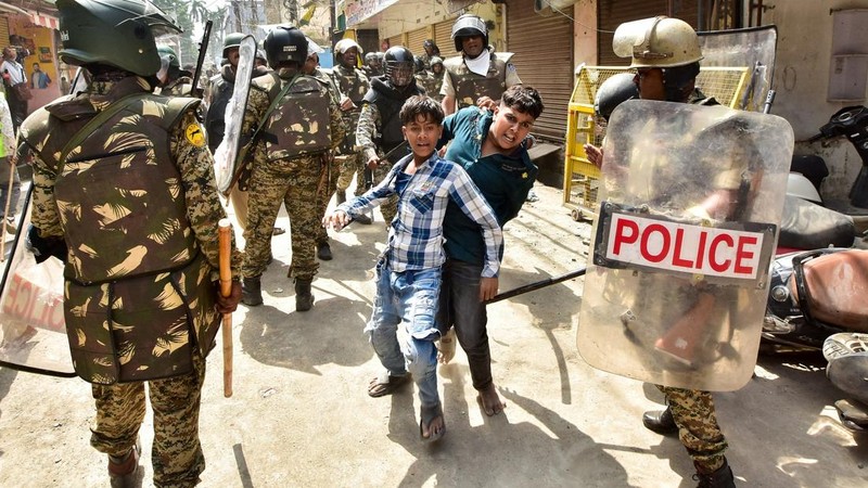 INDIA-MOSQUE/PROTESTS