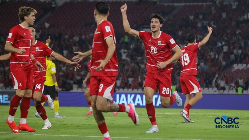 Laga Timnas Indonesia melawan Malaysia dalam FIFA ASEAN CUP 2026 di Stadion Utama Gelora Bung Karno (SUGBK), Senayan, Jakarta, Senin (28/9/2026). (CNBC Indonesia/Faisal Rahman)