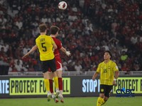 Laga Timnas Indonesia melawan Malaysia dalam FIFA ASEAN CUP 2026 di Stadion Utama Gelora Bung Karno (SUGBK), Senayan, Jakarta, Senin (28/9/2026). (CNBC Indonesia/Faisal Rahman)