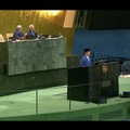 Menlu RI Sugiono Pidato di Sidang Majelis Umum PBB. (Dok. PBB)