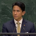 Pangeran Abdul Mateen berpidato di Sidang Majelis Umum PBB ke-81. (X/@implmaterial)