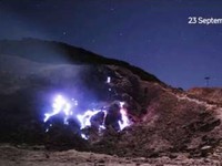 Pengamatan pada Manifestasi Panas Baru di kompleks Kawah Manuk dari tanggal 23  25 September 2026. (Dok. ESDM)