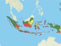 PETA PERINGATAN DINI KEKERINGAN METEOROLOGIS BERLAKU DASARIAN III SEPTEMBER 2026