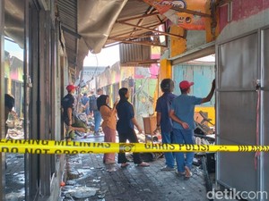 Terungkap Penyebab Kebakaran 300 Kios Pasar Kepulungan Pasuruan