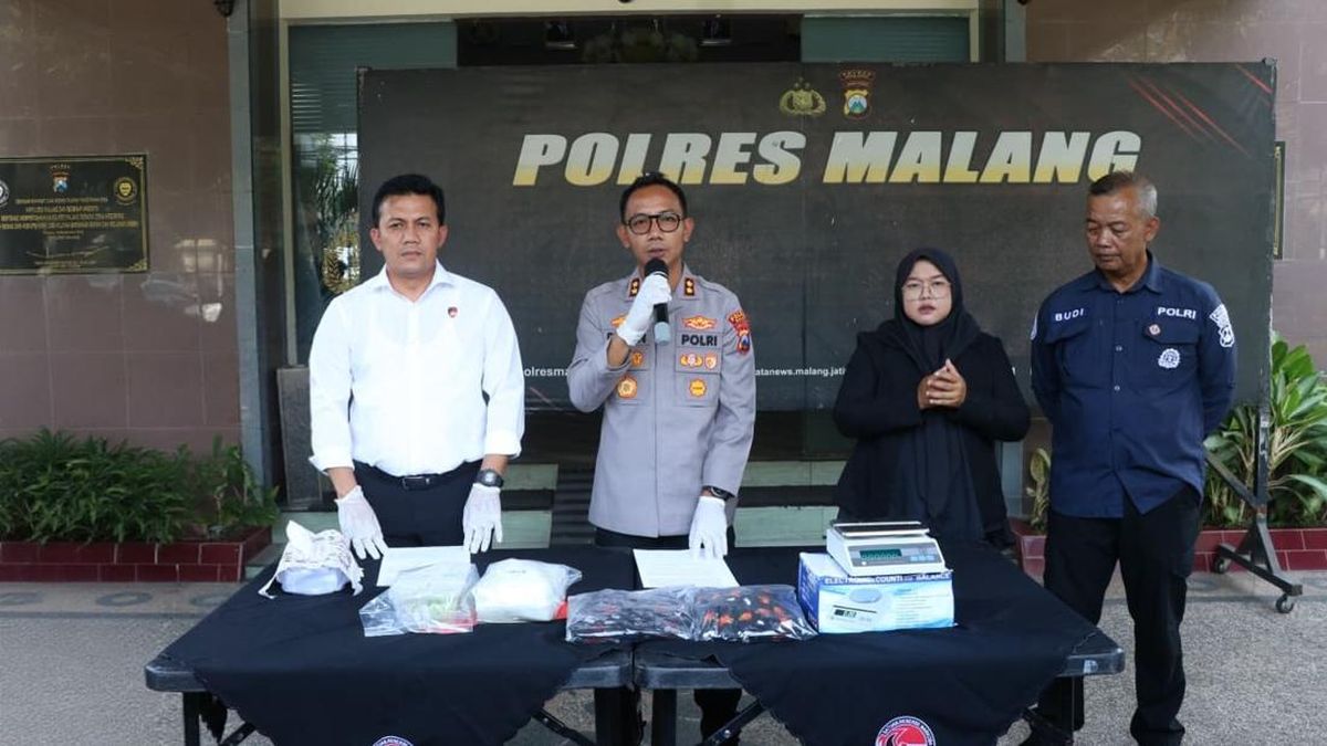 Polres Malang Gagalkan Peredaran 1,1 Kg Sabu dari Jakarta — NadiKabar.com
