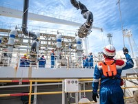 PT Perta Arun Gas (PAG) memperkuat posisi Terminal LNG Arun, Lhokseumawe, Aceh, sebagai salah satu pusat layanan Gassing Up and Cooling Down (GUCD) bagi kapal LNG di Asia. Doc PT Perta Arun Gas