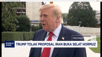 Trump Tolak Proposal Iran Buka Selat Hormuz