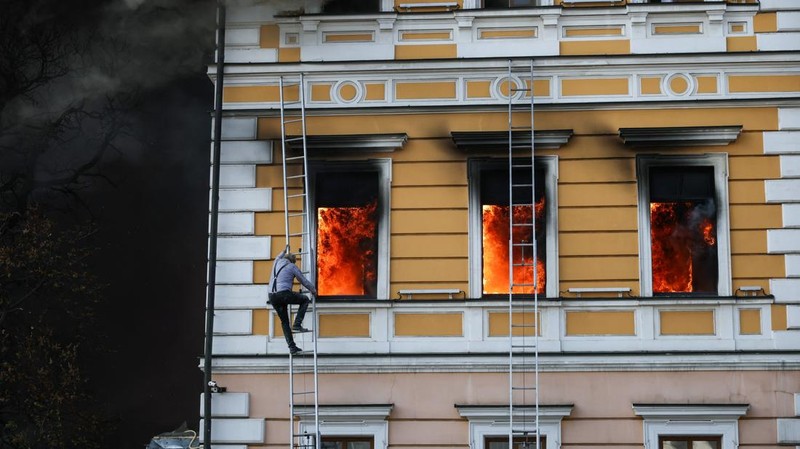 UKRAINE-CRISIS/ATTACK-KYIV
