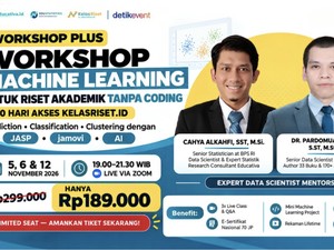 Punya Data Riset, Tapi Mentok Coding? Belajar Machine Learning Tanpa Python di Workshop Ini