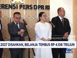 APBN 2027 Disahkan, Belanja Tembus Rp4.106 Triliun