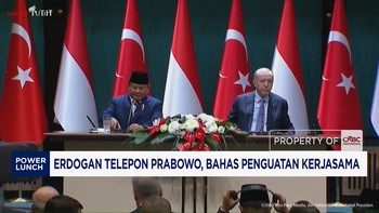 Erdogan Ajak Prabowo Perkuat Kerja Sama Turki-Indonesia