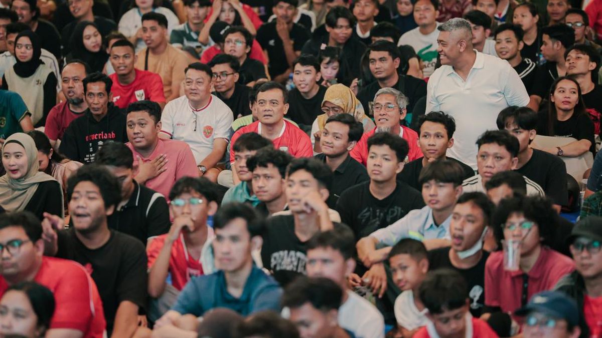 Euforia Nobar Timnas Indonesia di Kantor Gubernur Jateng Geliatkan UMKM