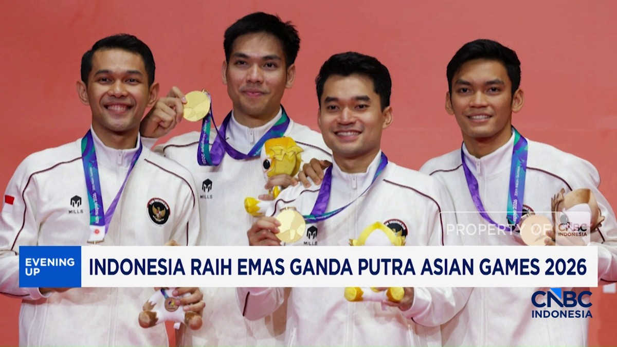 Video: Indonesia Raih Emas Ganda Putra Asian Games 2026