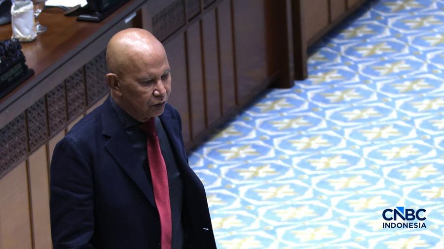 Ketua Badan Anggaran DPR (BANGGAR) Said Abdullah saat menyampaikan laporan pada Rapat Paripurna DPR RI Ke-7 Masa Persidangan I Tahun Sidang 2026-2027 di Kompleks Parlemen, Senayan, Jakarta, Selasa (29/9/2026). (CNBC Indonesia/Muhammad Sabki)