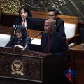 Ketua Badan Anggaran DPR (BANGGAR) Said Abdullah saat menyampaikan laporan pada Rapat Paripurna DPR RI Ke-7 Masa Persidangan I Tahun Sidang 2026-2027 di Kompleks Parlemen, Senayan, Jakarta, Selasa (29/9/2026). (CNBC Indonesia/Muhammad Sabki)