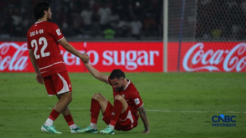 Laga Timnas Indonesia melawan Malaysia dalam FIFA ASEAN CUP 2026 di Stadion Utama Gelora Bung Karno (SUGBK), Senayan, Jakarta, Senin (28/9/2026). (CNBC Indonesia/Faisal Rahman)