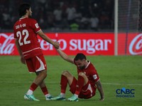 Laga Timnas Indonesia melawan Malaysia dalam FIFA ASEAN CUP 2026 di Stadion Utama Gelora Bung Karno (SUGBK), Senayan, Jakarta, Senin (28/9/2026). (CNBC Indonesia/Faisal Rahman)